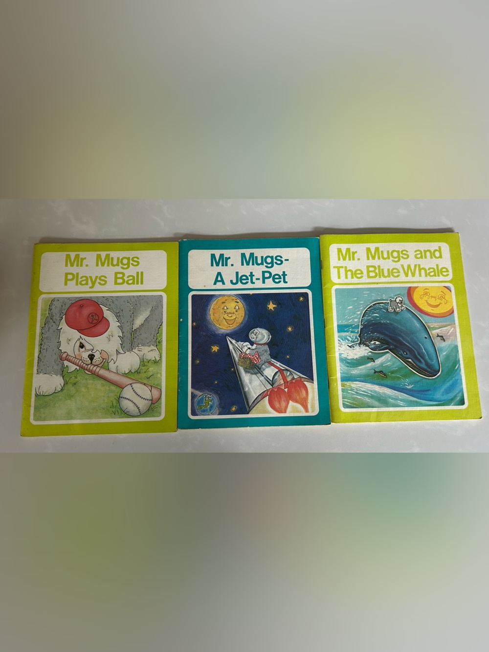 Vintage Mr. Mugs Early Reader Book Lot (3 Books) Ginn - Sheepdog
